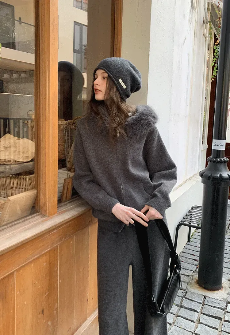 Knit Wide Leg Pants for Comfort and Style