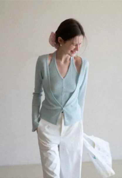 Wide Leg Casual Pants with Front Pockets