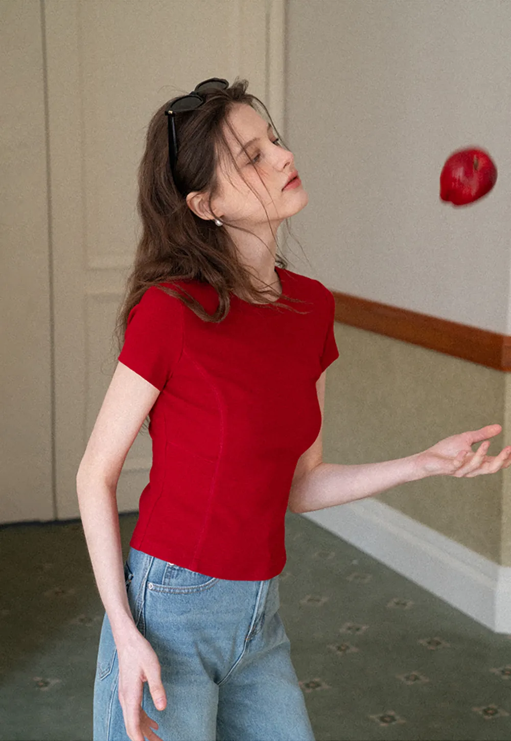 Short Sleeve Crew Neck T Shirt