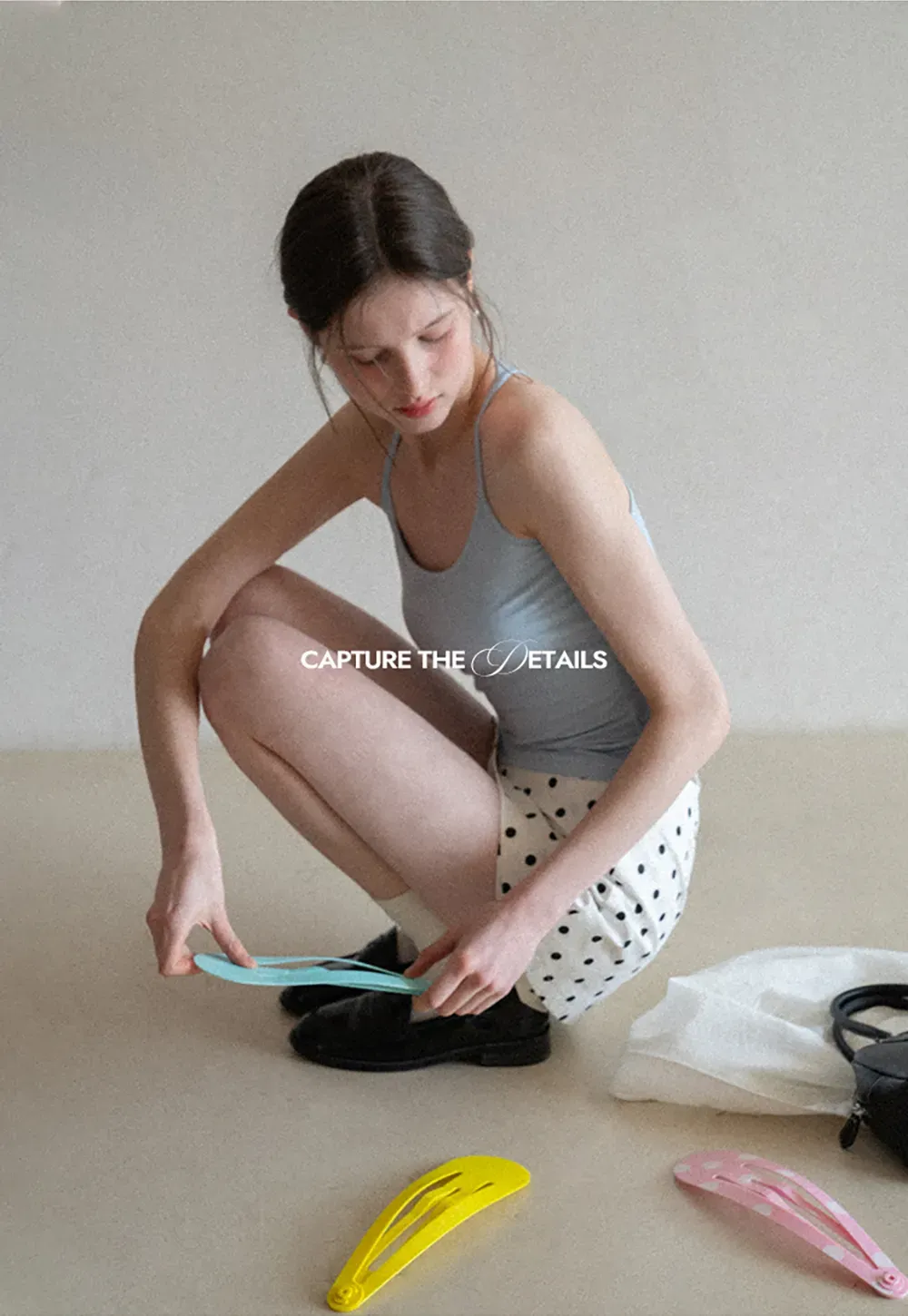 Slim Fit Tank Top with Thin Straps