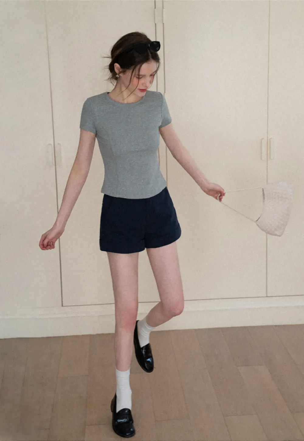 Short Sleeve Crew Neck T Shirt