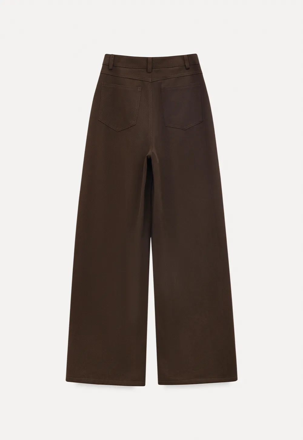 Wide Leg Casual Pants with Front Pockets