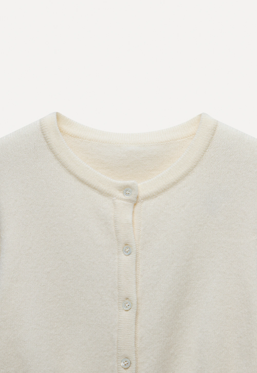 Women's Casual Crewneck Knit Cardigan