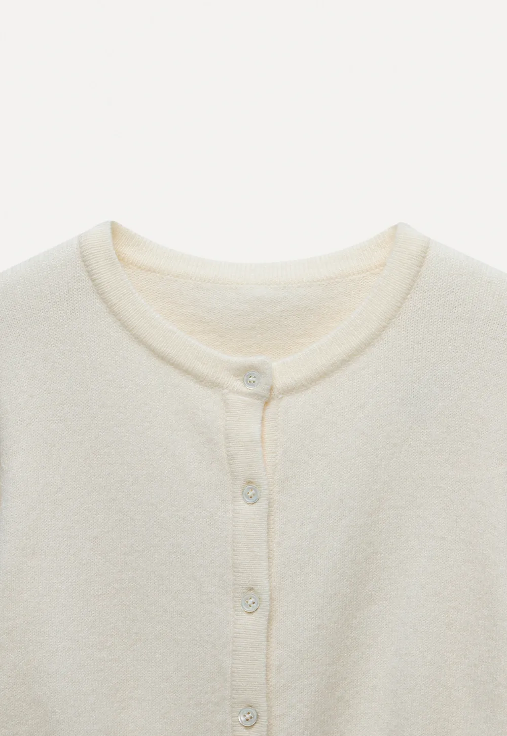 Women's Casual Crewneck Knit Cardigan