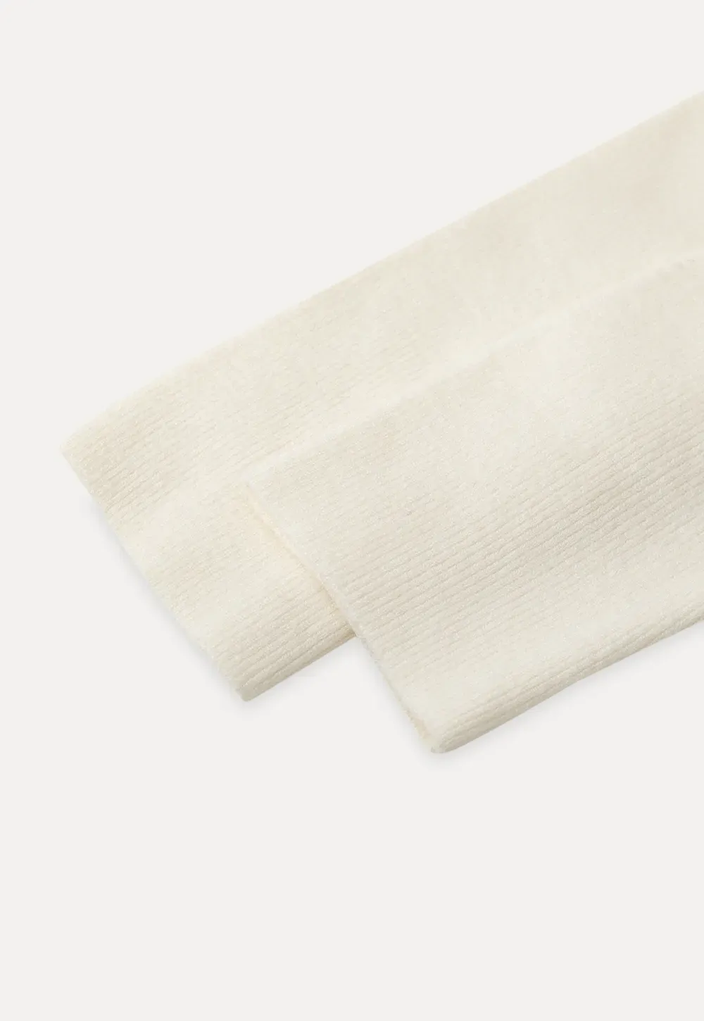 Elegant Off Shoulder Knit Sweater with Wave Detail