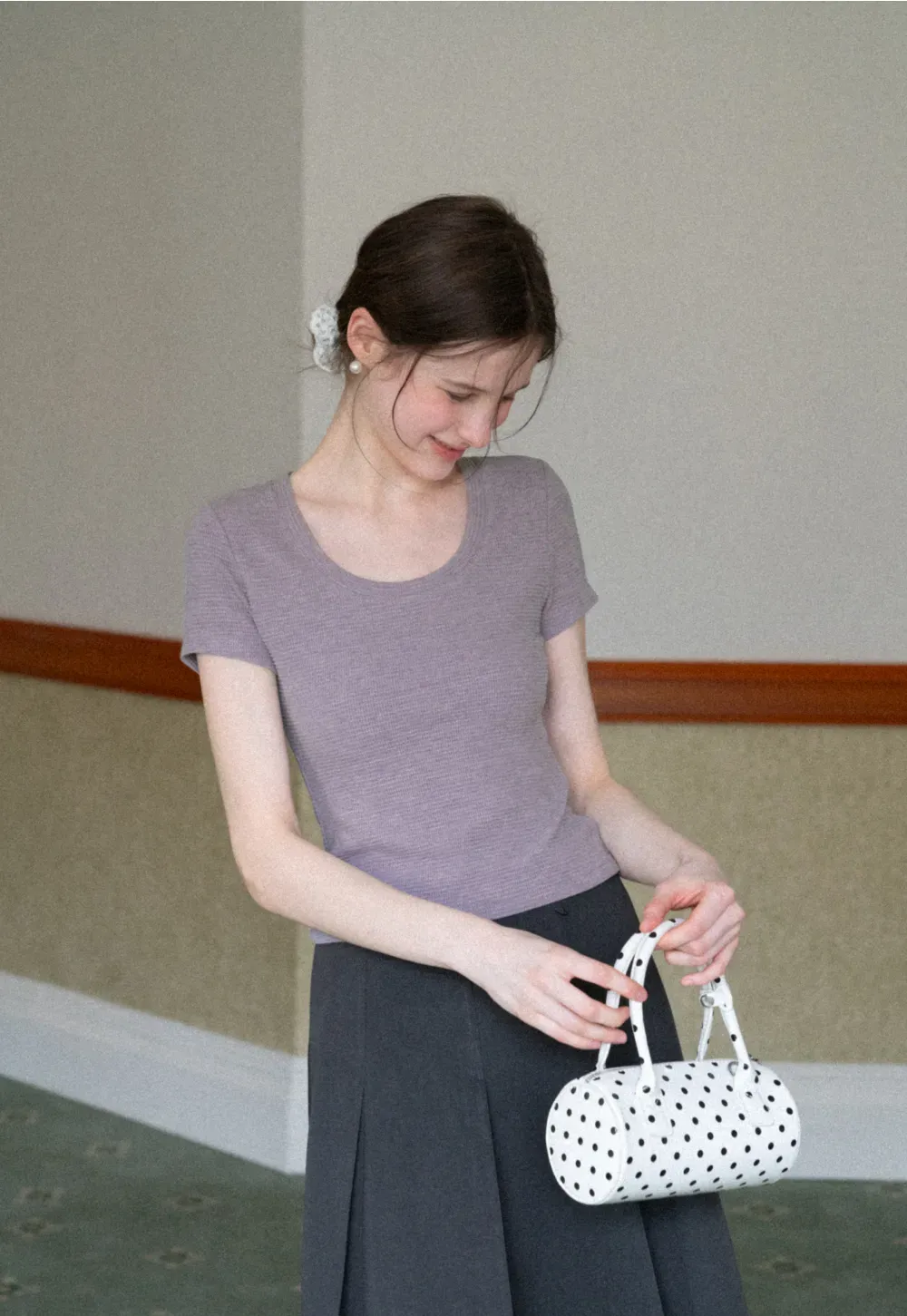 Short Sleeve V Neck T Shirt