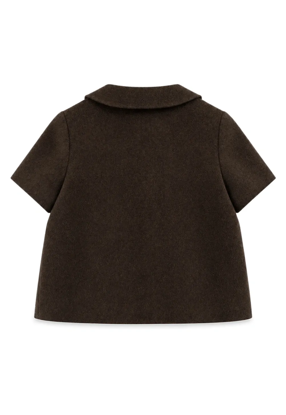 Peter Pan Collar Cropped Short Jacket