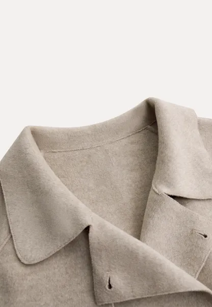 Double-Faced Wool Coat (Short / Long)