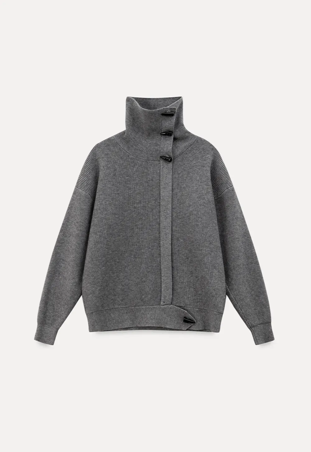 Turtleneck Knit Sweater for Women