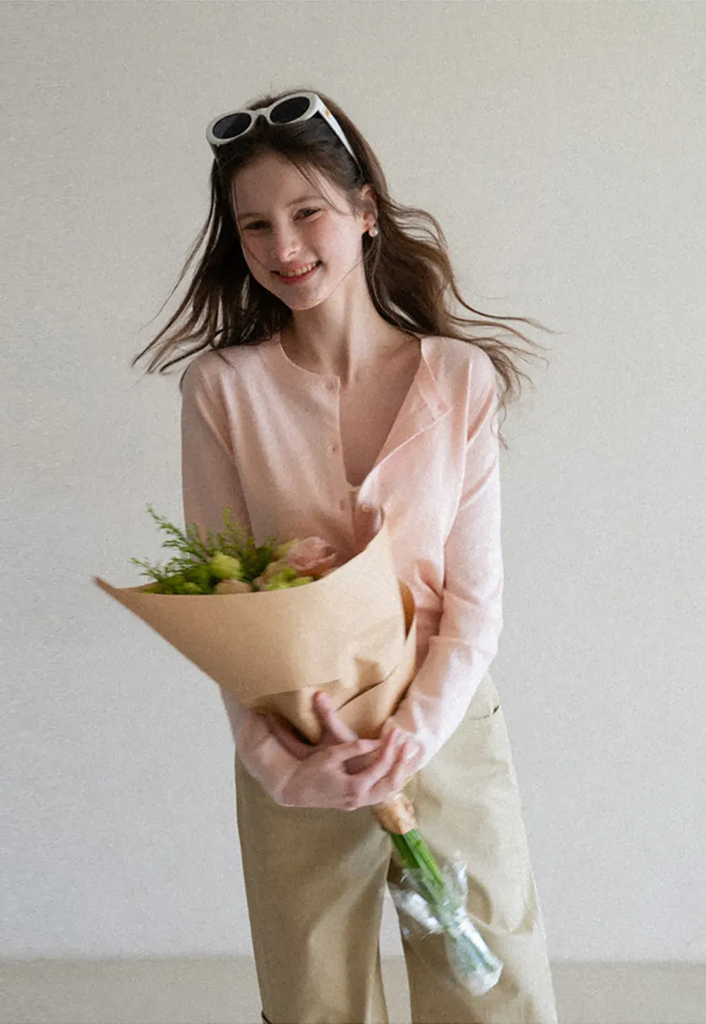 Wide Leg Casual Pants with Front Pockets