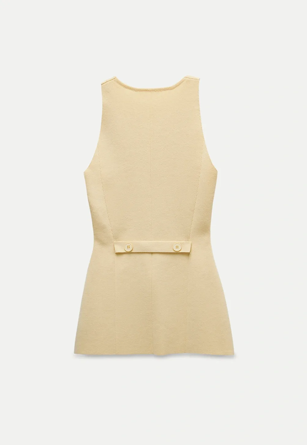 Women’s Button-Front Ribbed Tank Top