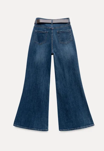 High-Waist Flared Jeans