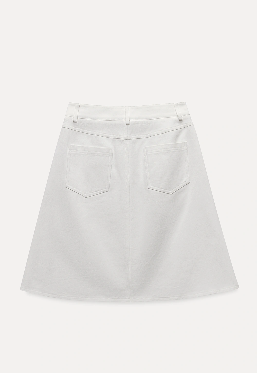 Women's A-Line Mini Skirt with Pockets