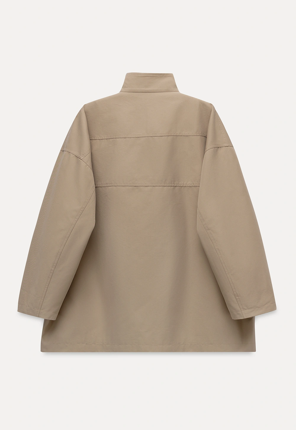 Women's Stand Collar Short Trench Coat – EGGKA