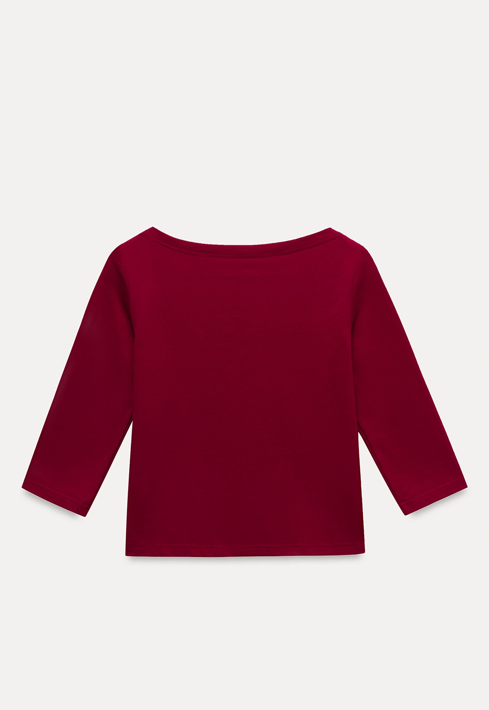 Women's Boat Neck 3/4 Sleeve Top