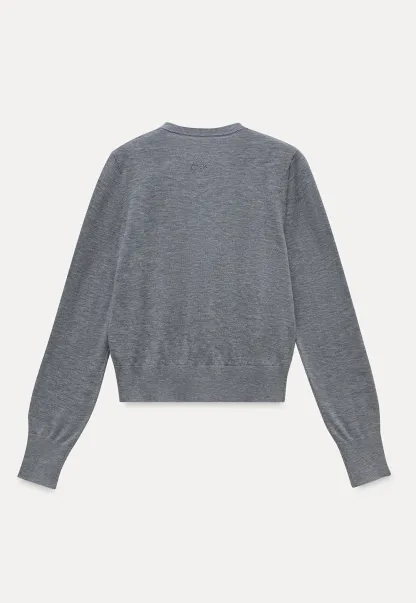 Women's Classic Button-Up Knit Cardigan