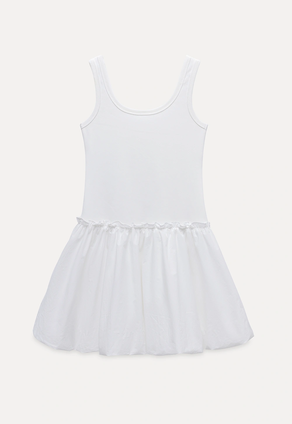 Bubble Hem Mini Dress