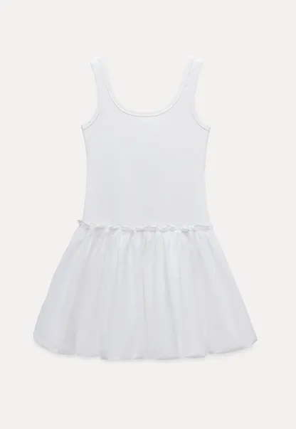 Bubble Hem Mini Dress