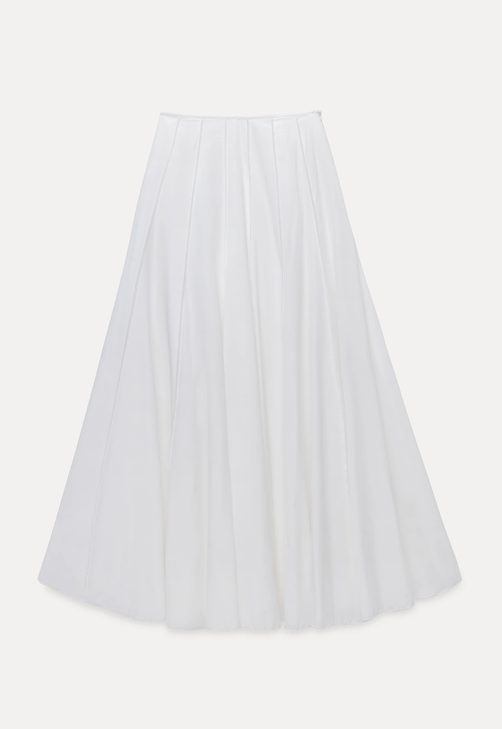 Women's High Waist Pleated Maxi Skirt