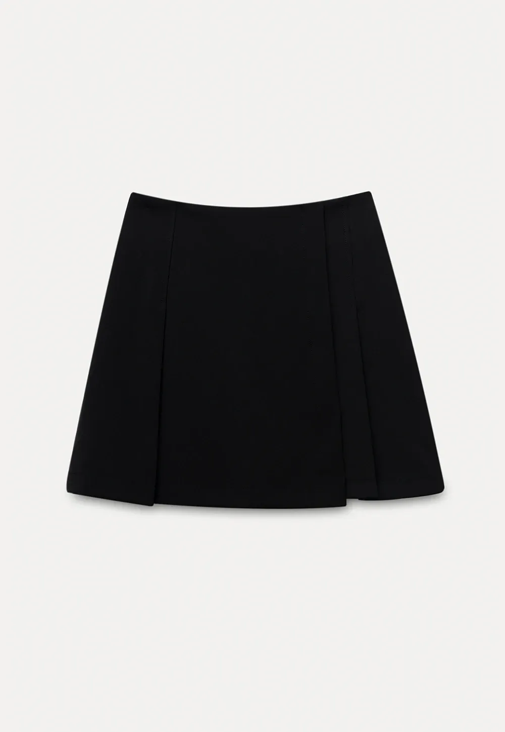 Women’s High-Waist Box-Pleated Mini Skirt