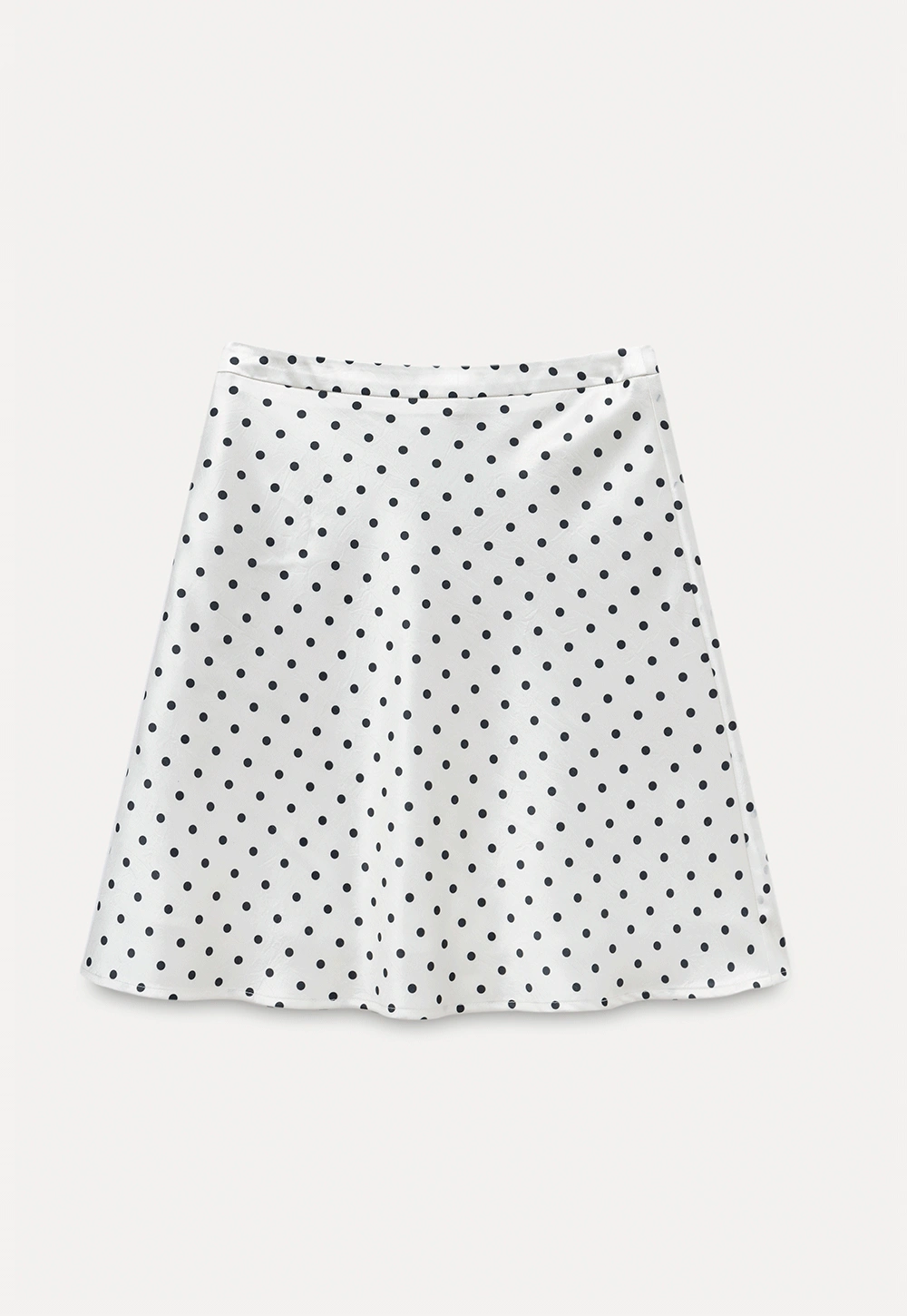 Women’s High Waist Polka Dot A-Line Mini Skirt