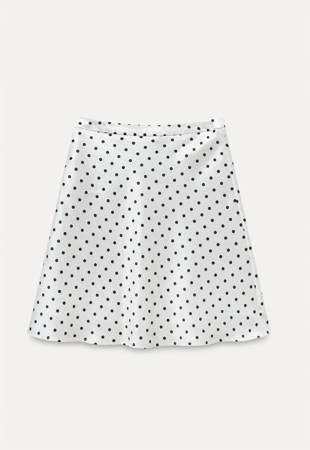 Women’s High Waist Polka Dot A-Line Mini Skirt