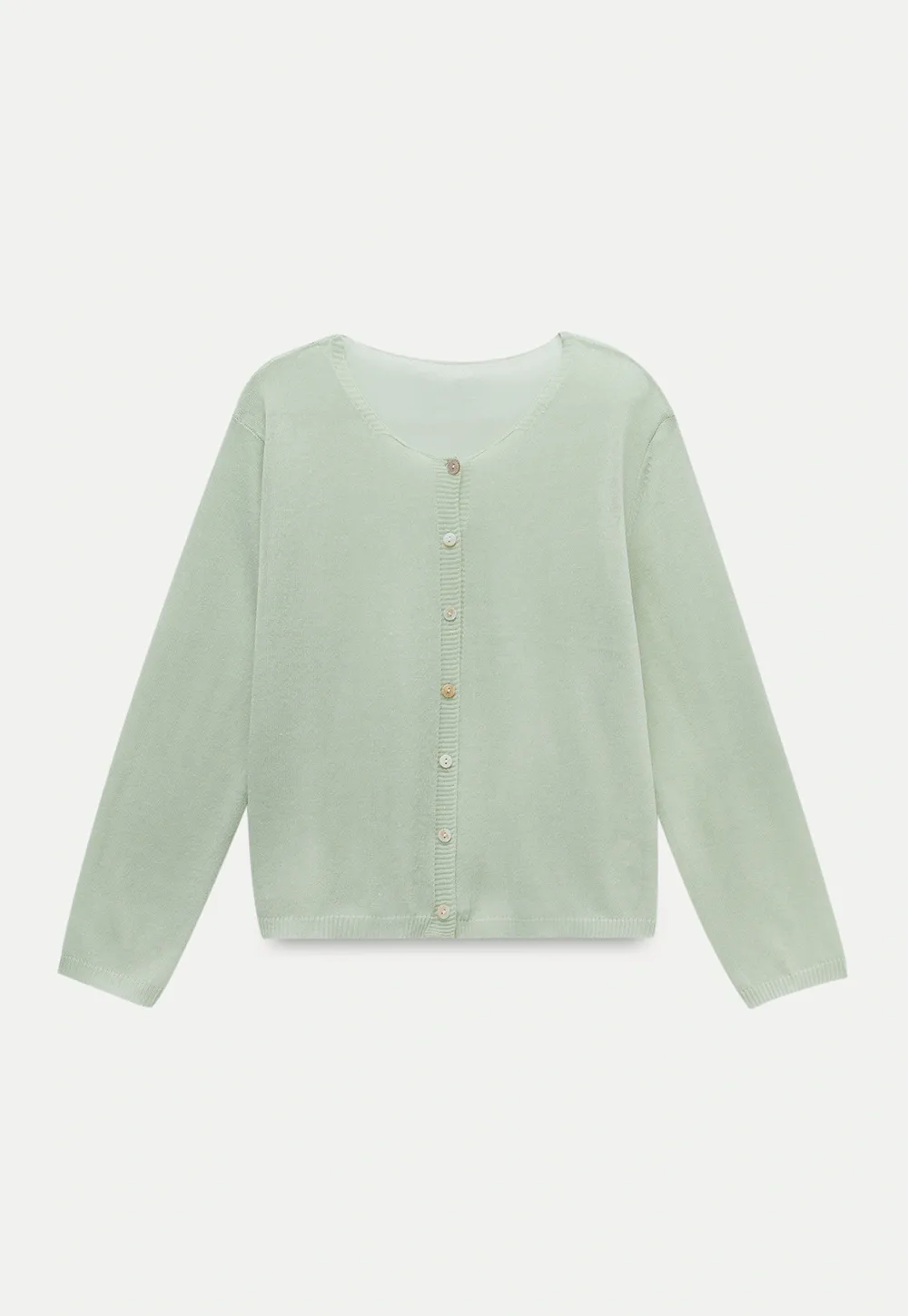Women’s Lightweight Knit Button Down Cardigan Long Sleeve