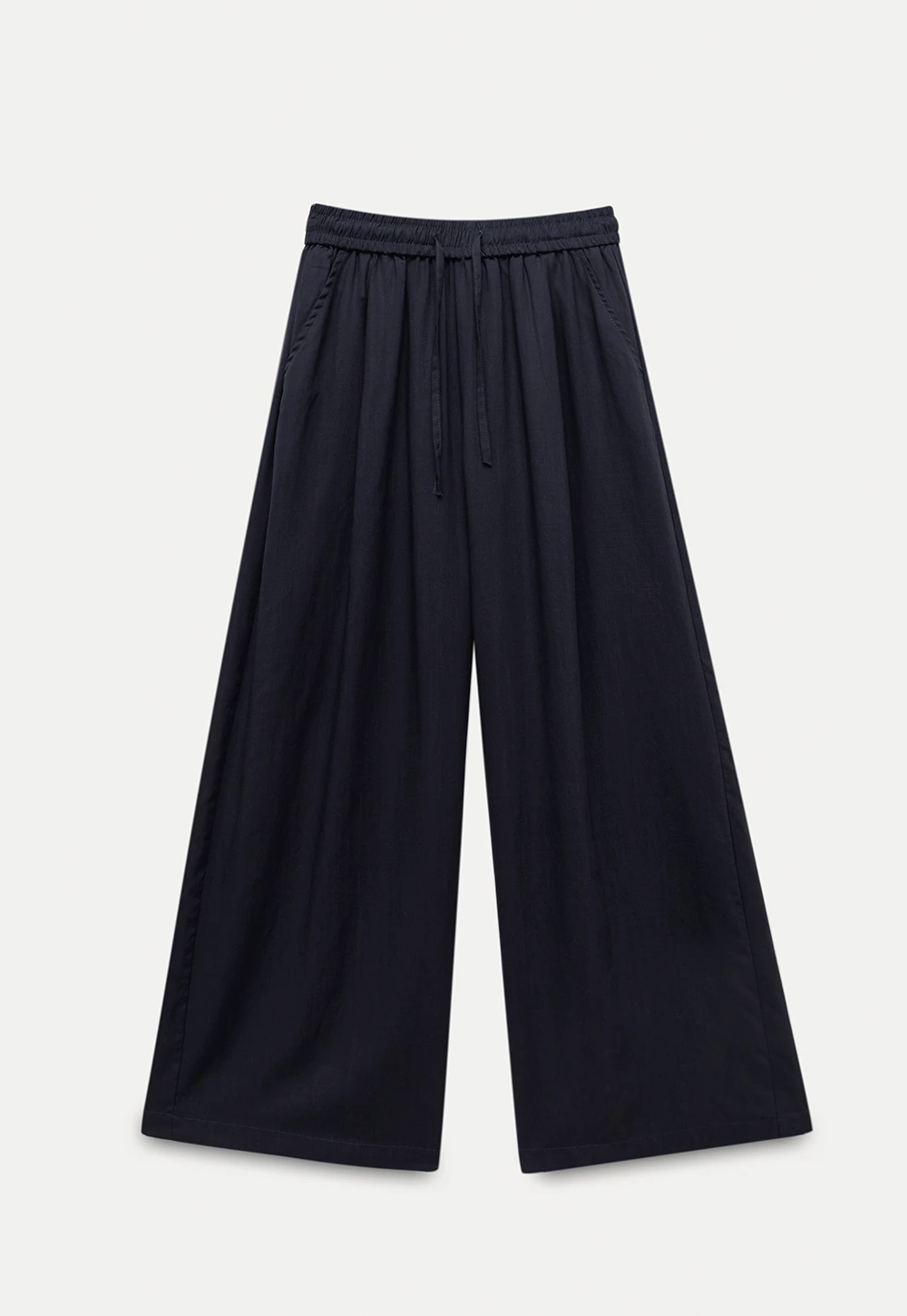 Wide Leg Drawstring Pants