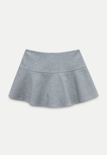 Women’s High Waist Flared Mini Skirt