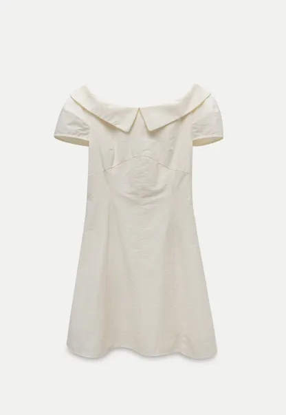 Women’s Sailor-Collar A-Line Mini Dress