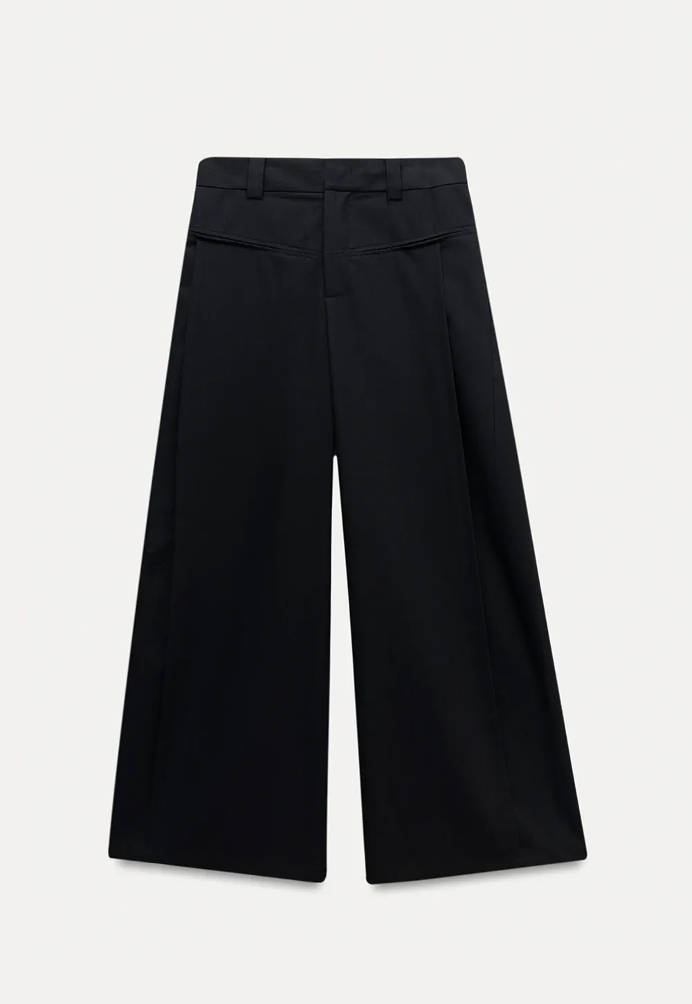 Wide Leg Tailored Pants