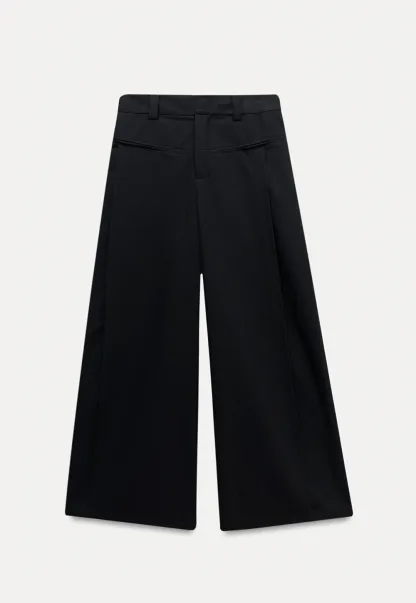 Wide Leg Tailored Pants