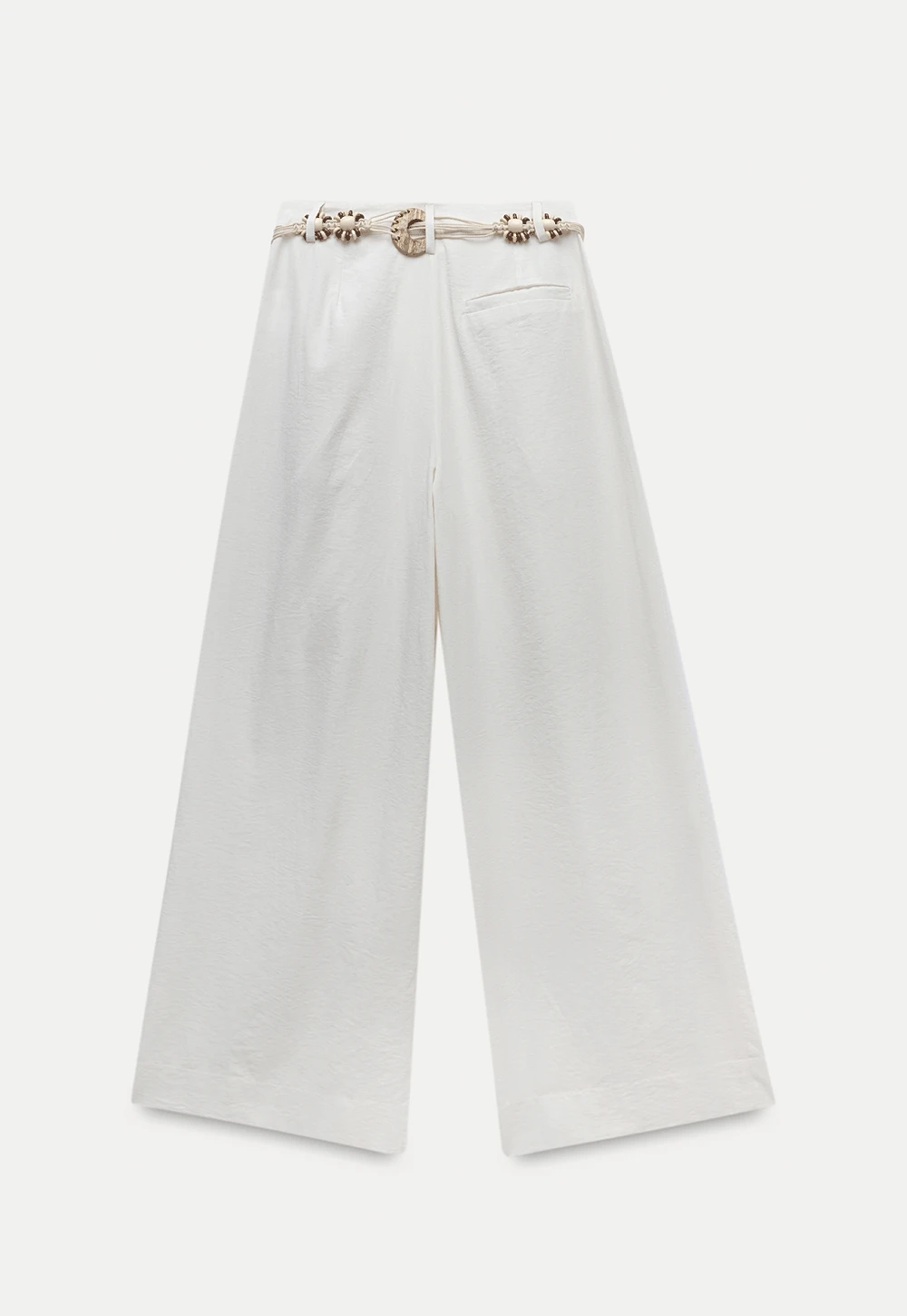 Boho Shell Tassel Wide Leg Pants