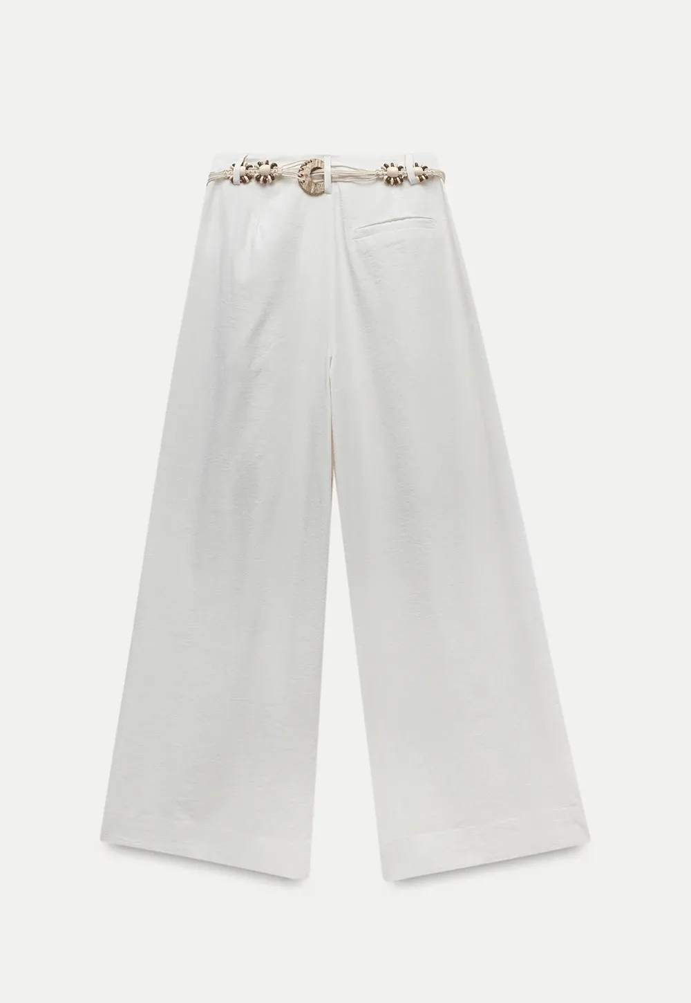 Boho Shell Tassel Wide Leg Pants