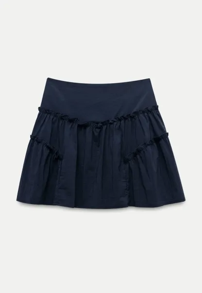 Ruffled Tiered Mini Skirt
