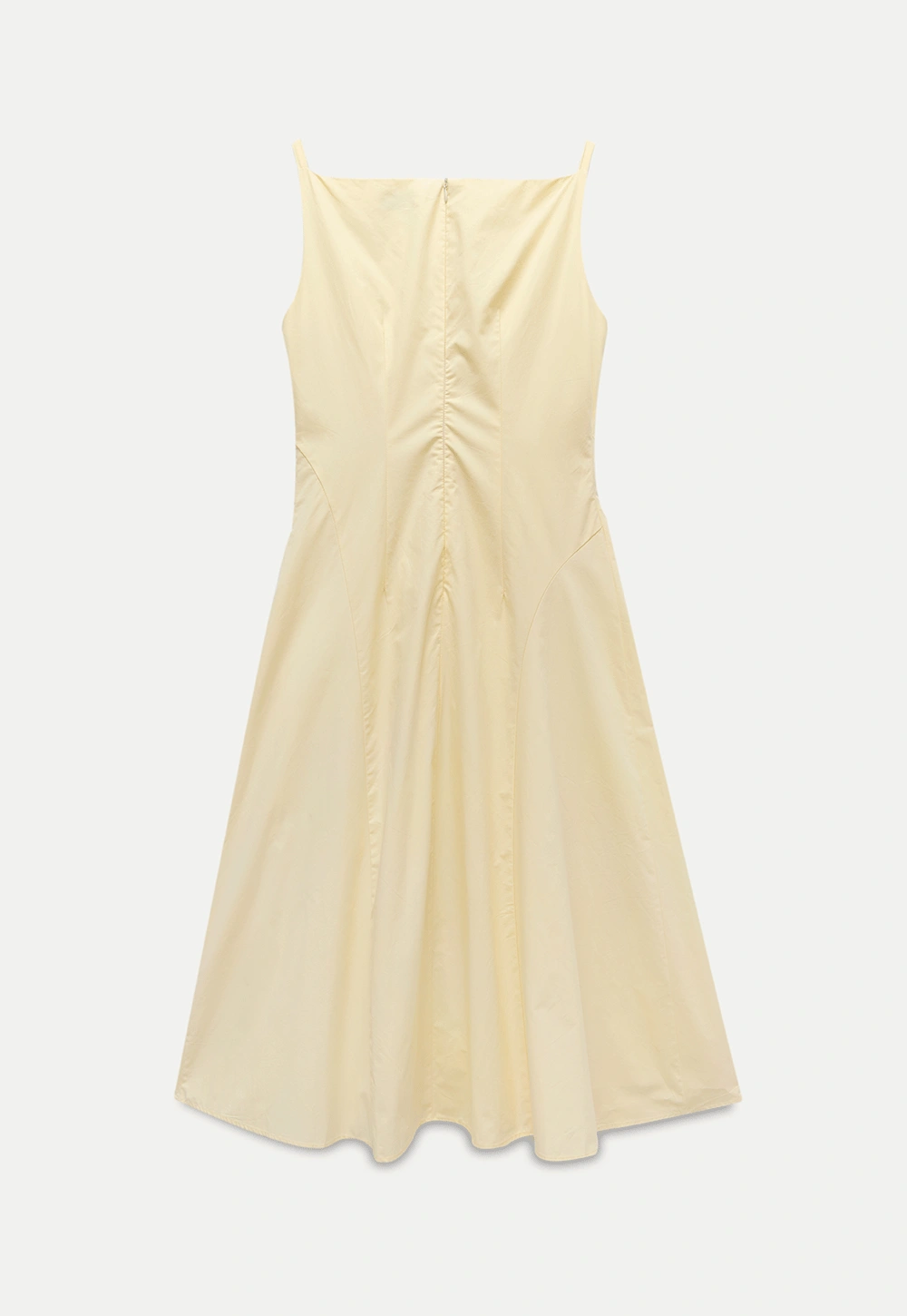 Women’s Boat Neck A-Line Midi Dress