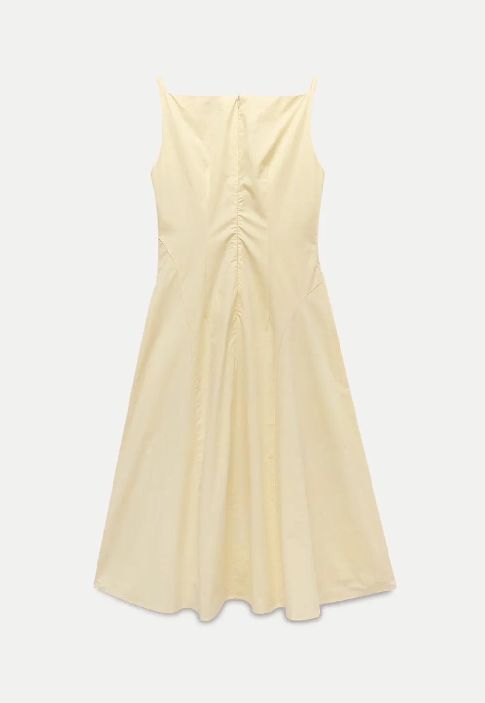 Women’s Boat Neck A-Line Midi Dress