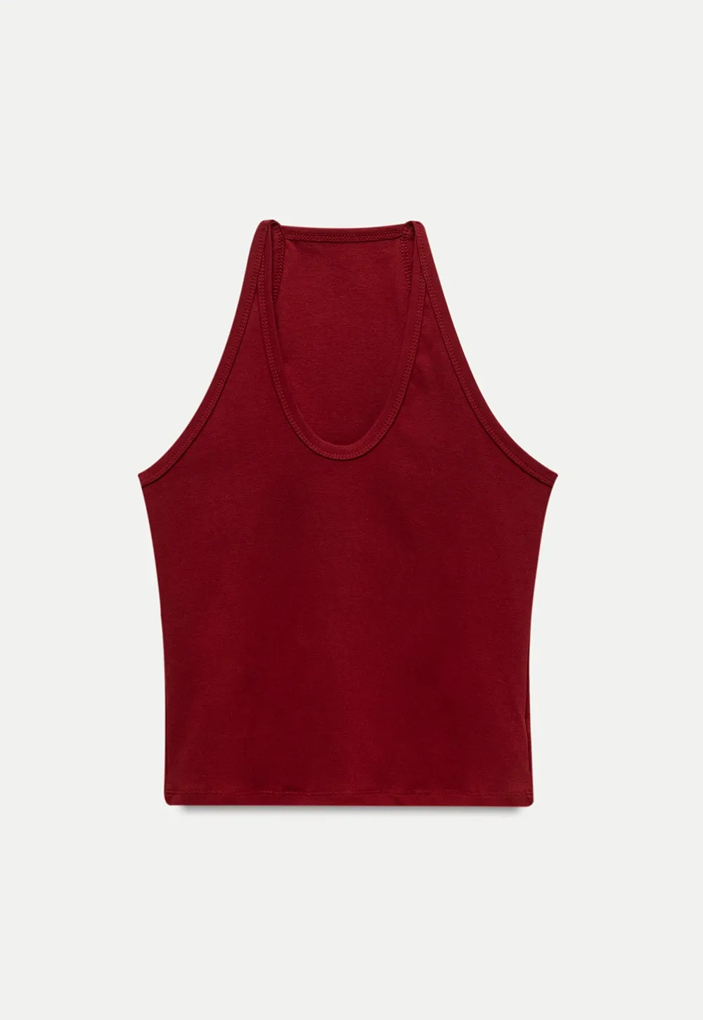 Slim Fit Racerback Tank Top