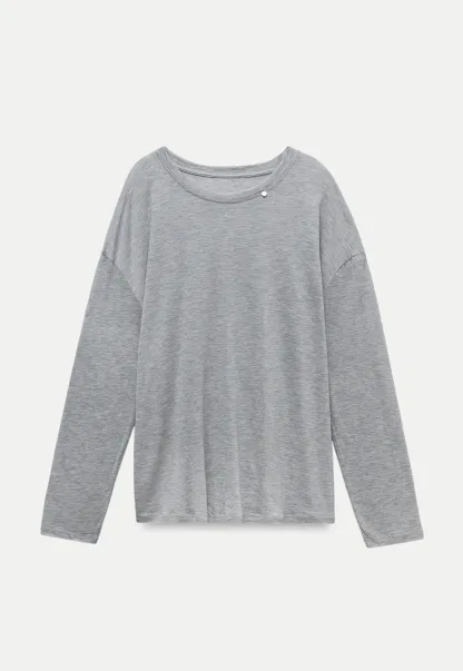 Sheer Lightweight Long Sleeve Tee