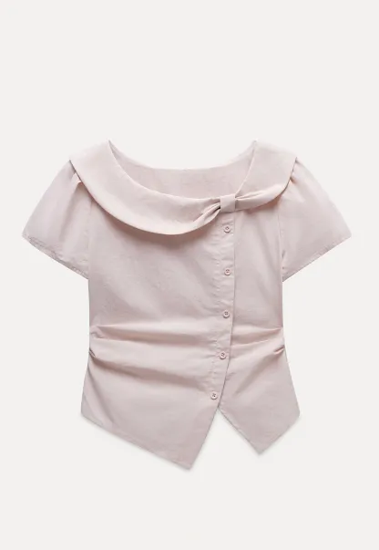 Women’s Peter Pan Collar Button Blouse