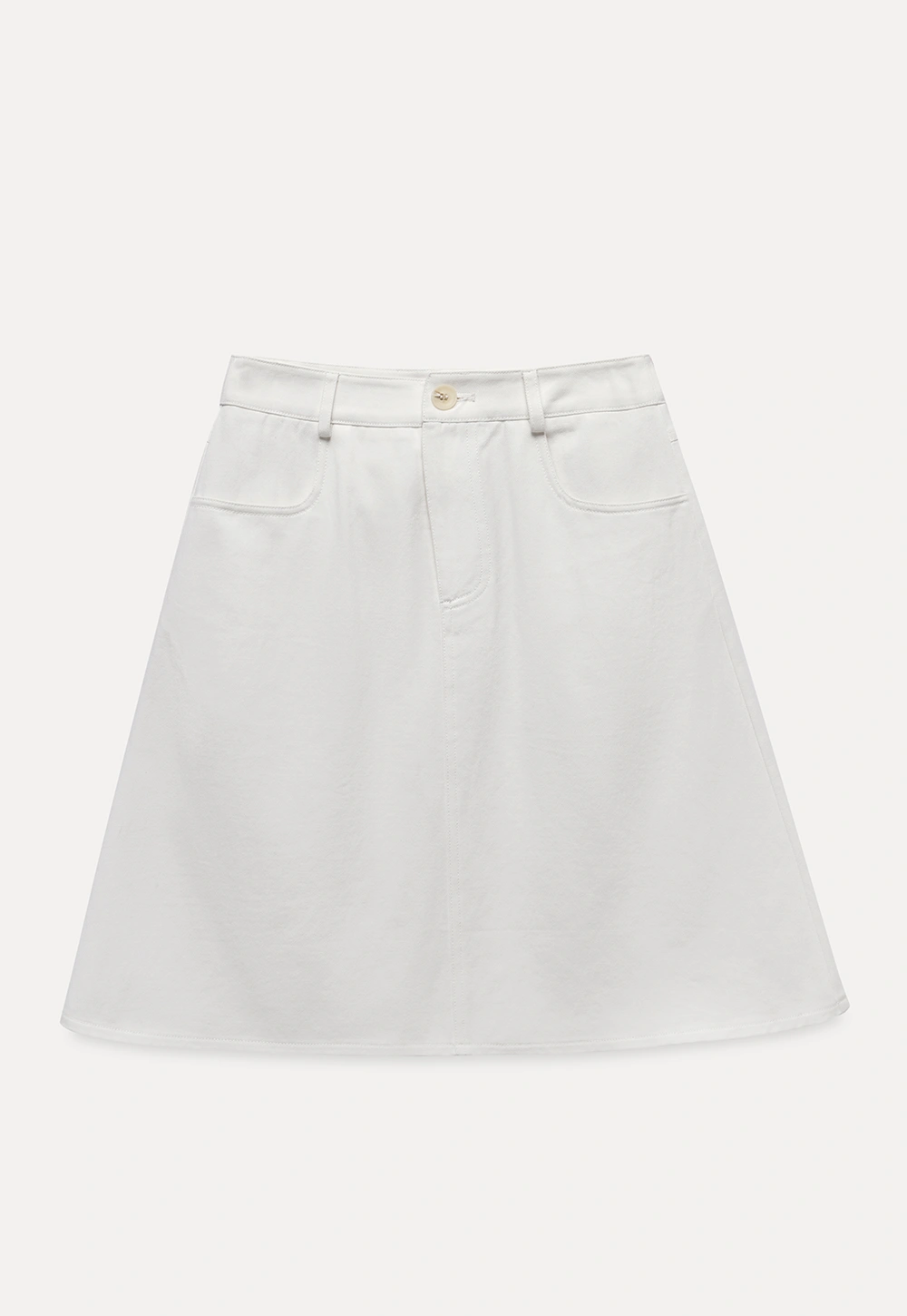 Women's A-Line Mini Skirt with Pockets