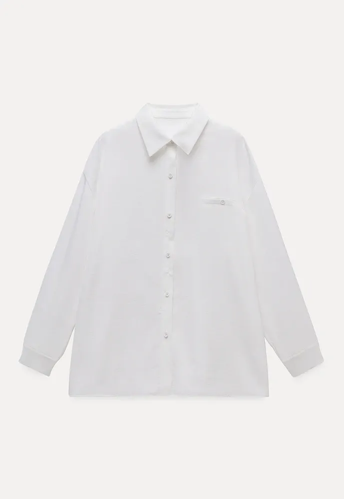 Oversized White Shirt