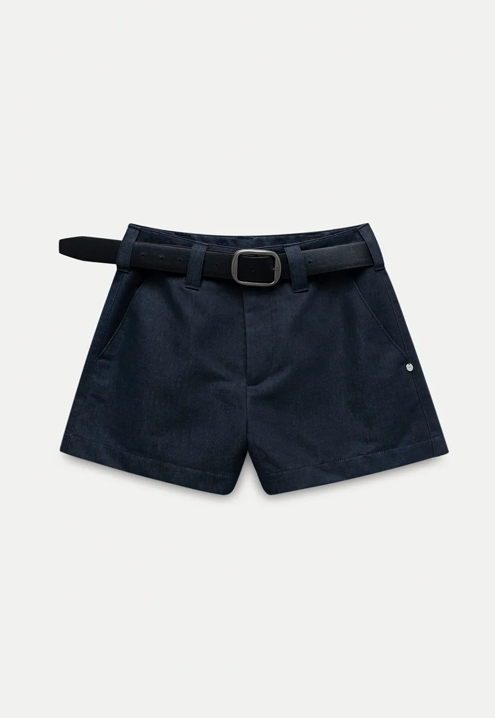 Women’s High Waist Belted Shorts