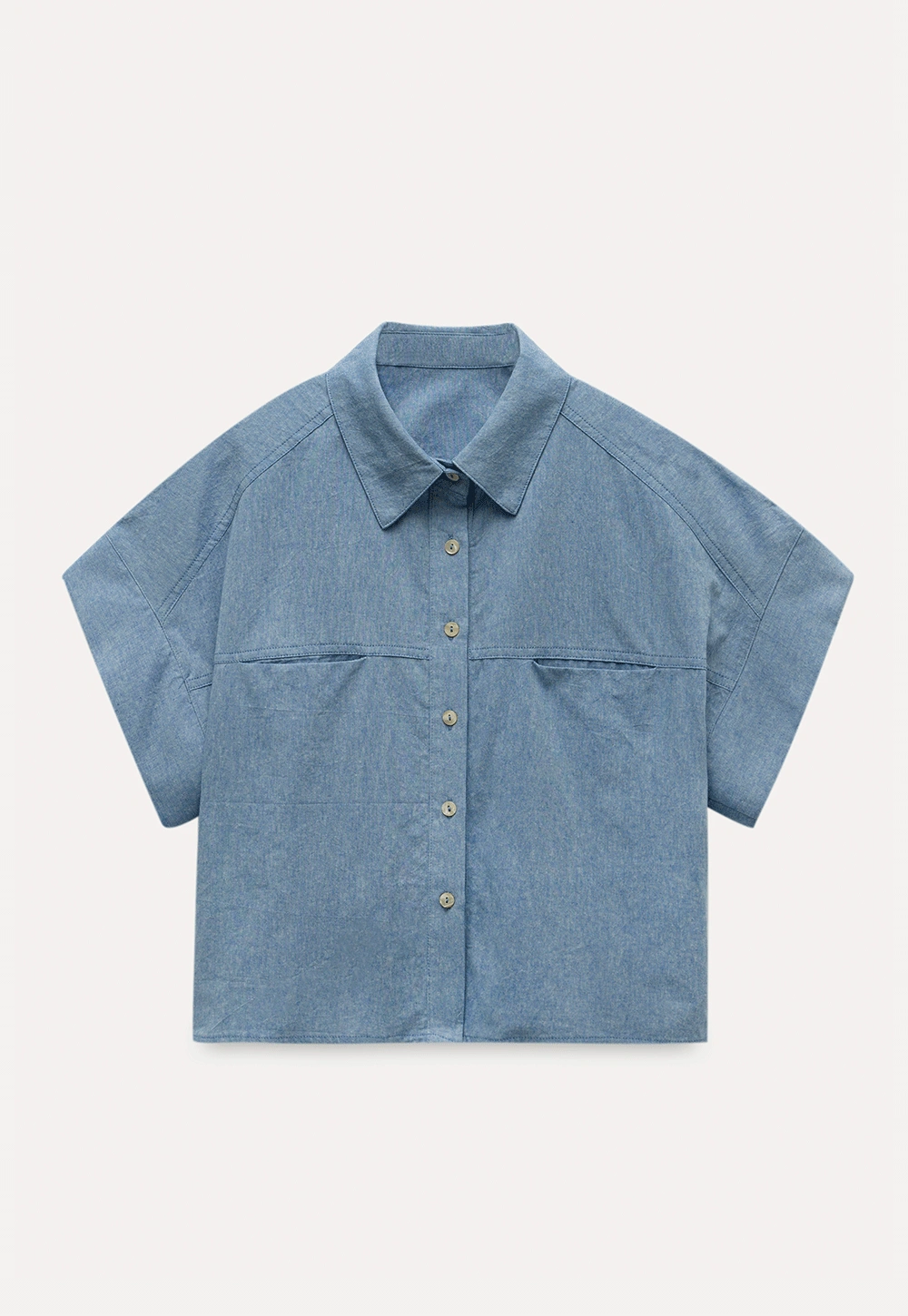 Women’s Denim Button Down Shirt