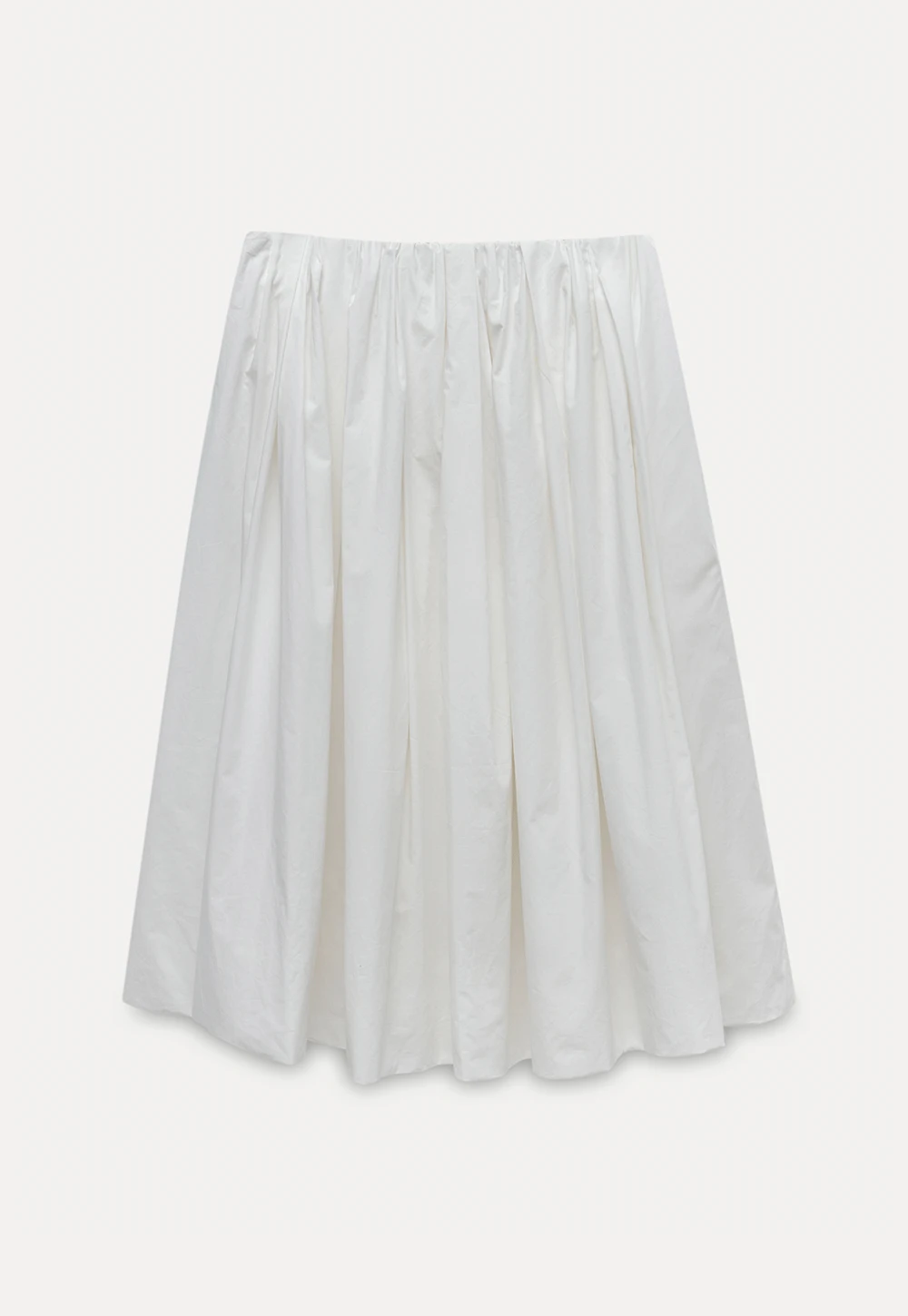 Women's High Waist Pleated A-Line Mini Skirt