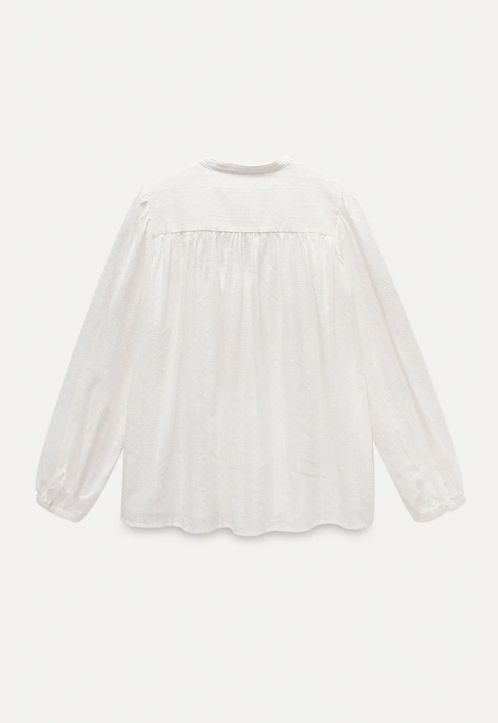 Women's Boho Tassel Tie Hollow Out Long Sleeve Shirt & Pleated Skirt Set