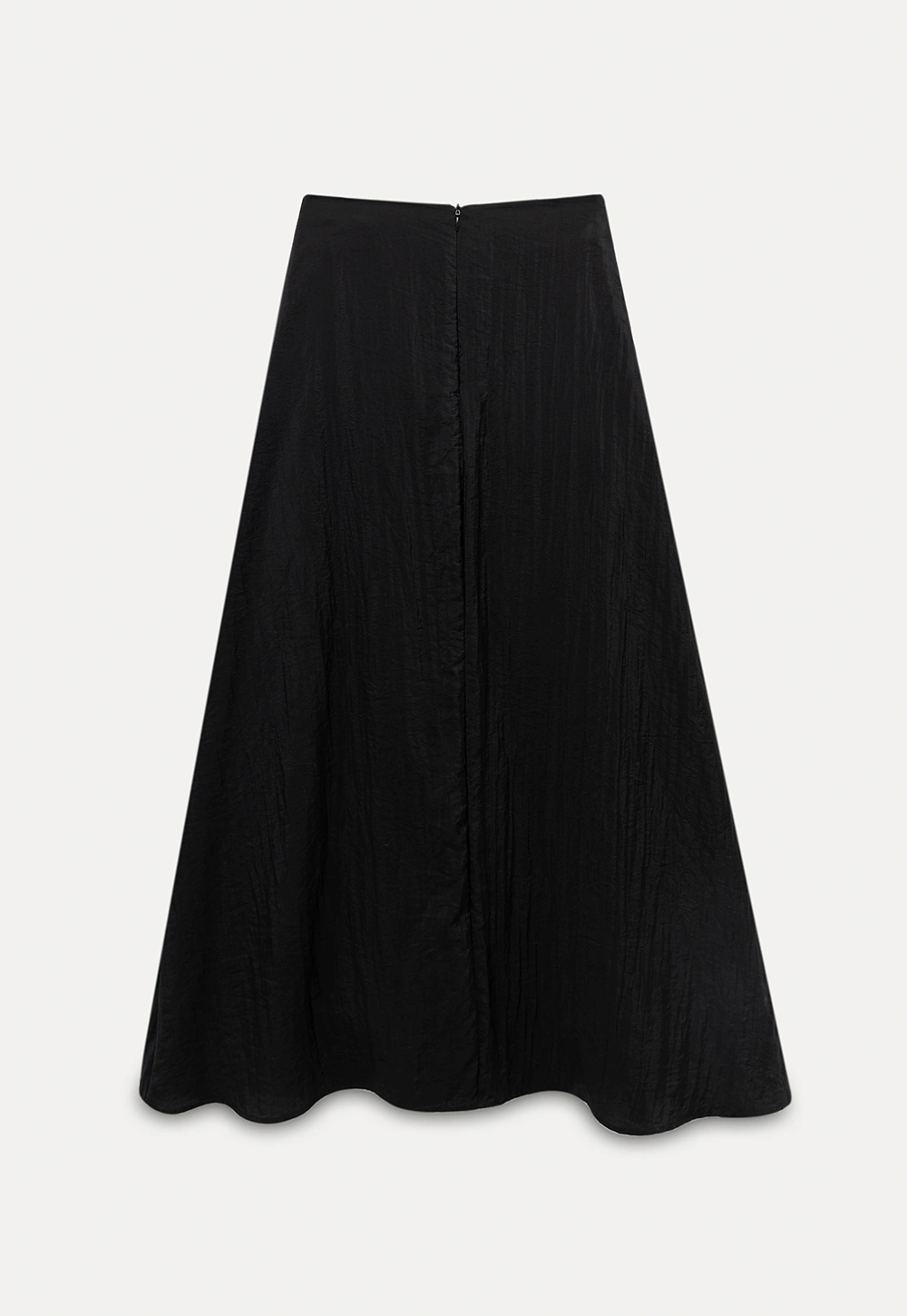 Women's Ruffle Hem Asymmetrical High Waist Skirt