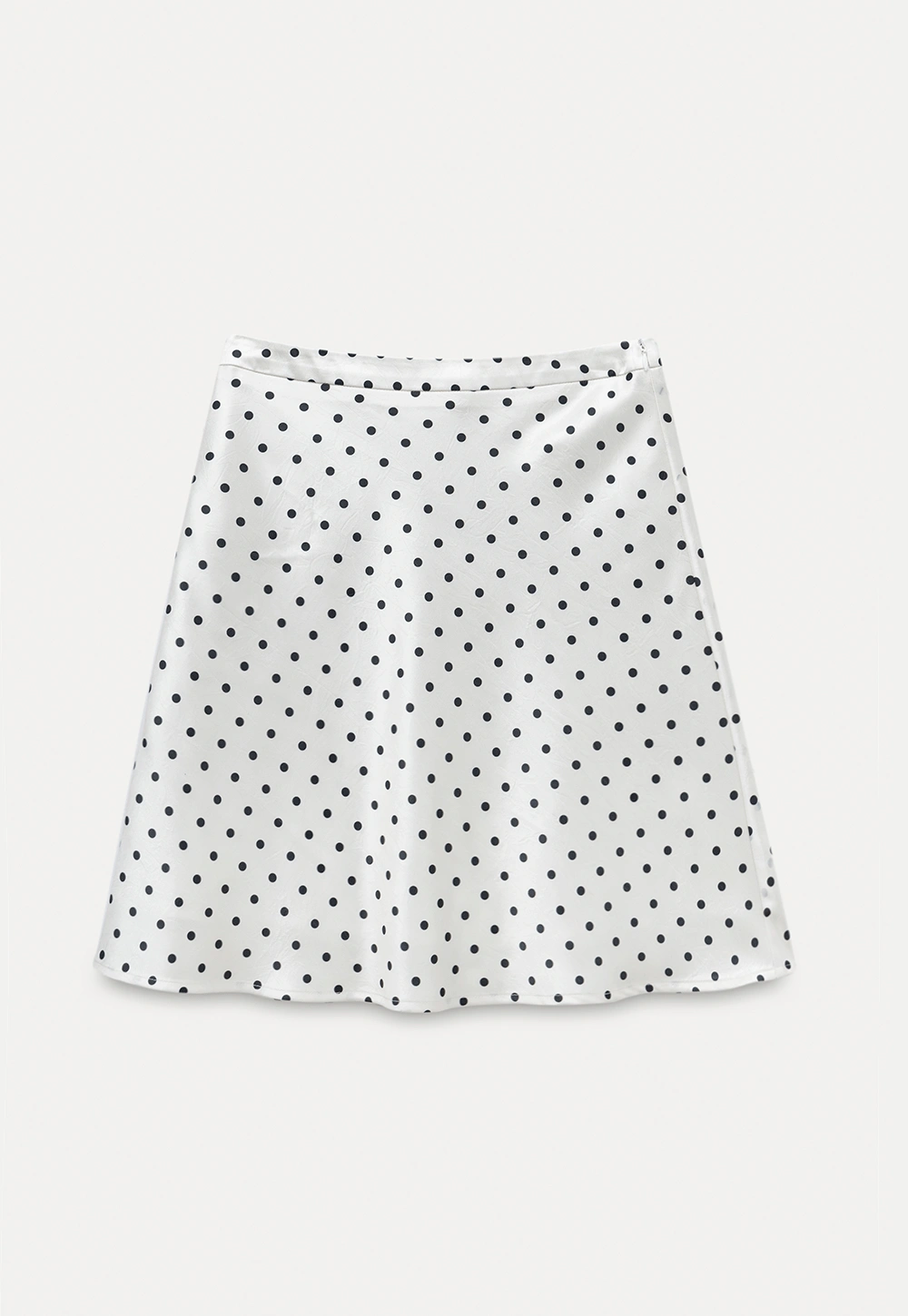 Women’s High Waist Polka Dot A-Line Mini Skirt