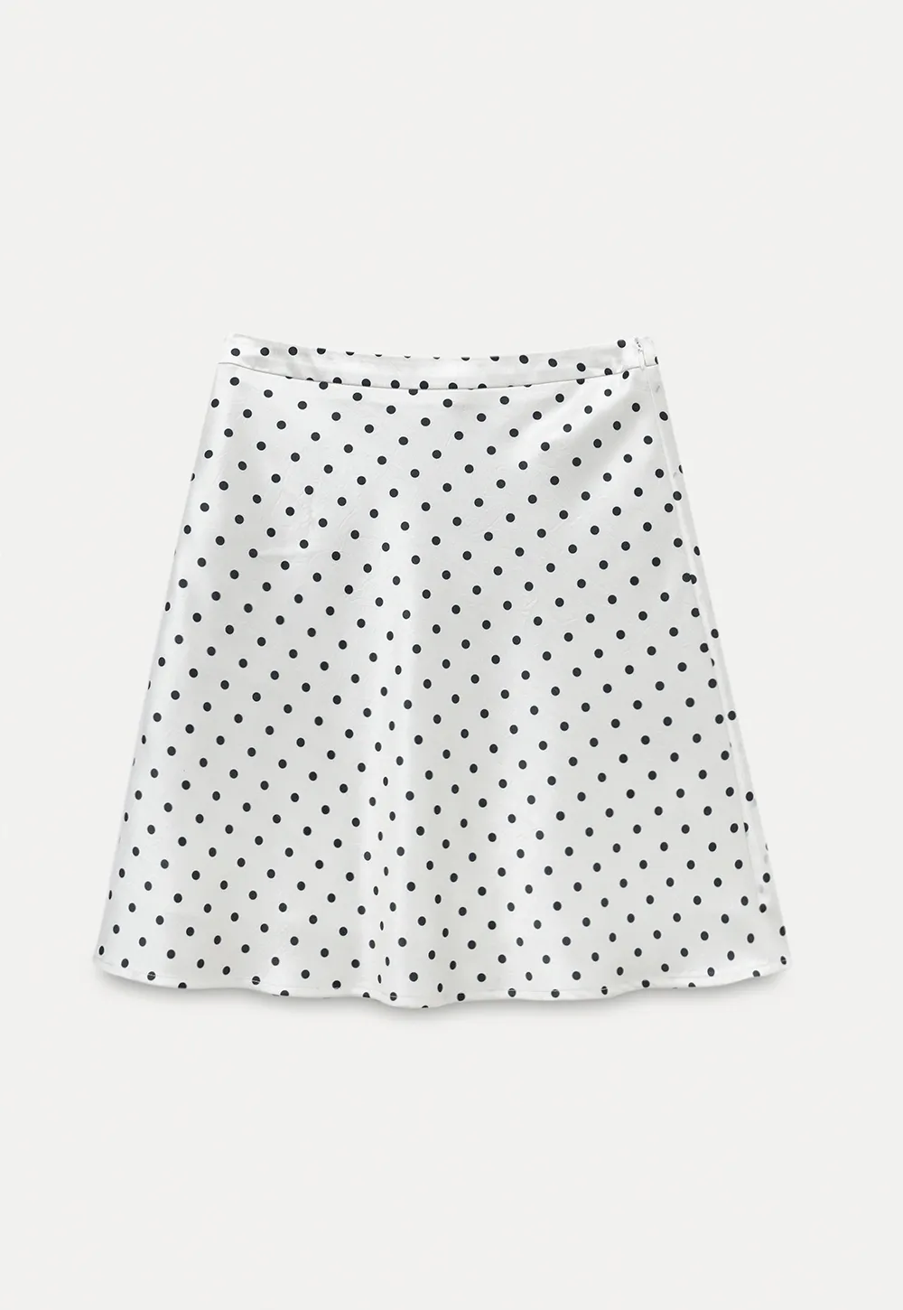 Women’s High Waist Polka Dot A-Line Mini Skirt