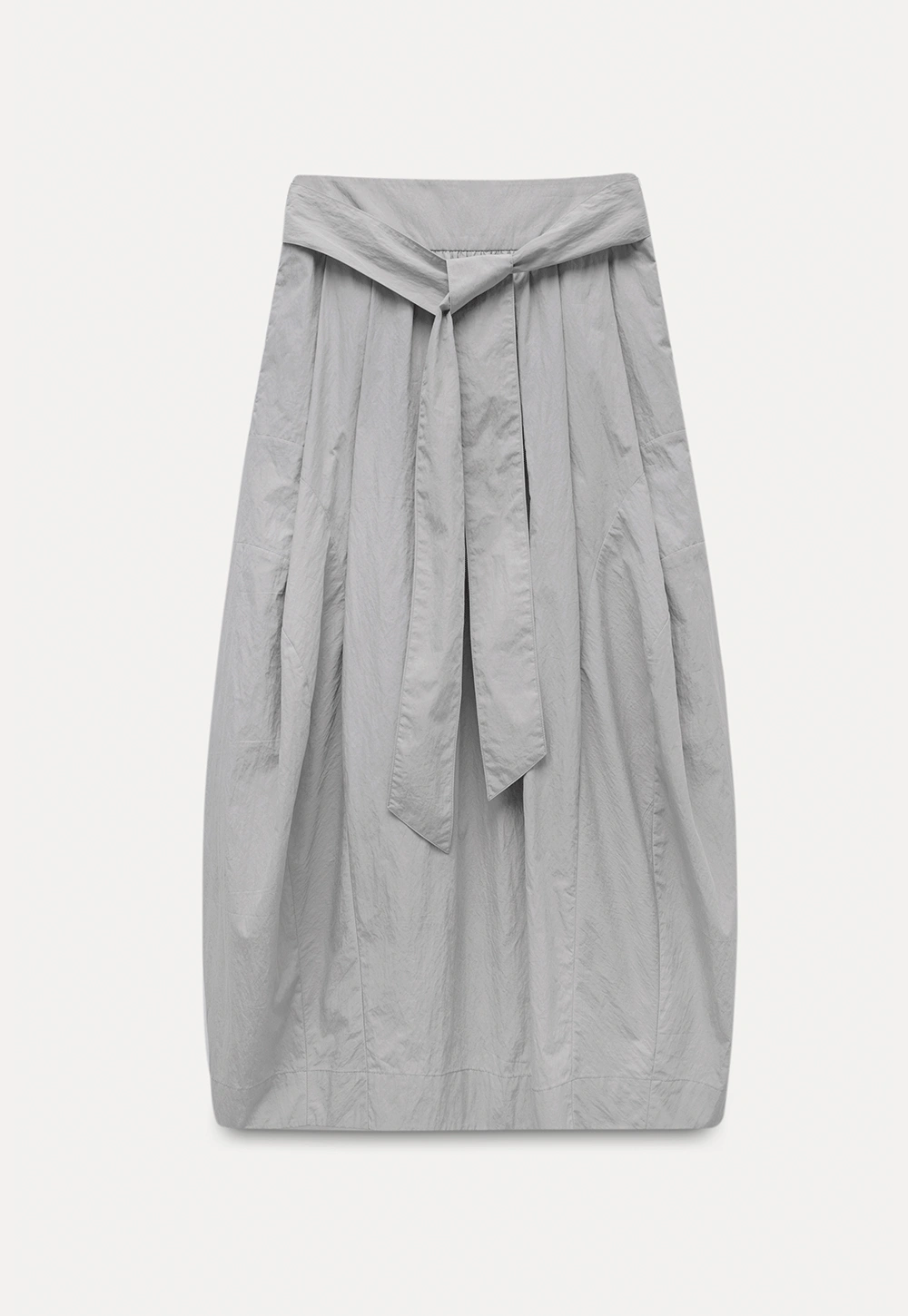 Women’s High-Waist Balloon Midi Skirt